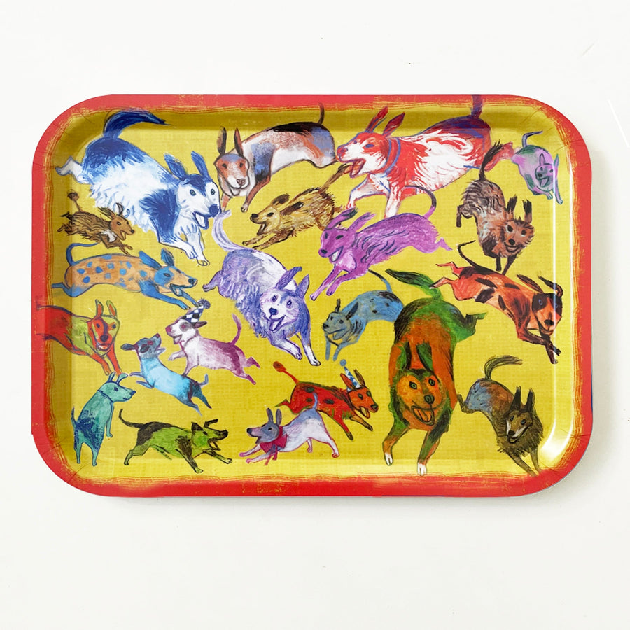 NEW - Dog Park  Rectangular Serving Tray